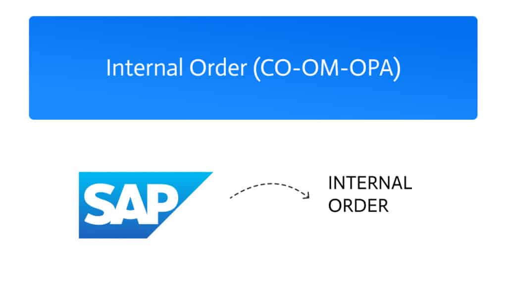 A Quick Look at Internal Orders in SAP - Noca