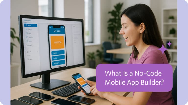 What Is a No-Code Mobile App Builder? - Noca
