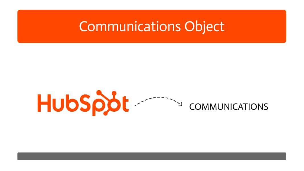 HubSpot Communications Object
