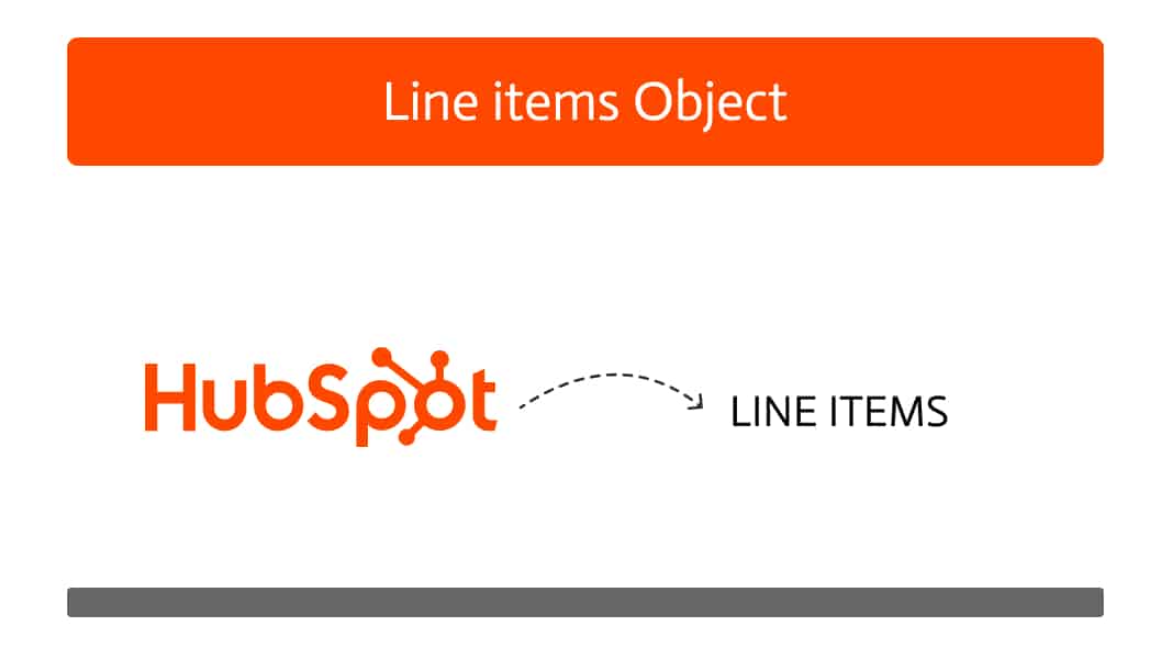 HubSpot Line Items