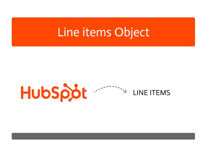 HubSpot Line Items