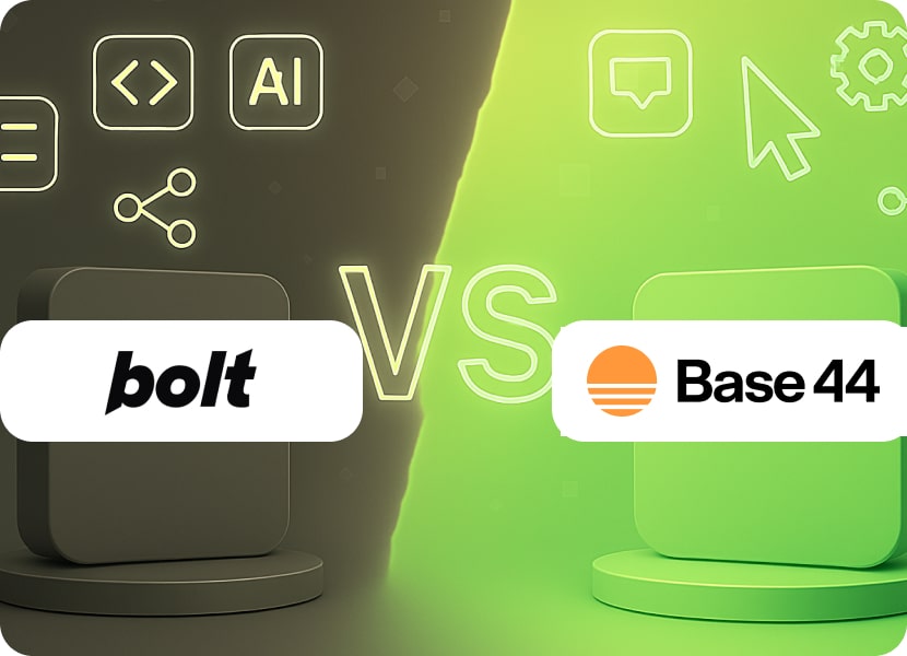 Noca | Bolt vs. Base44: Which Vibe Coding Platform is Better?