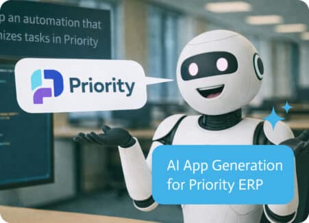Noca | AI App Generation for Priority ERP