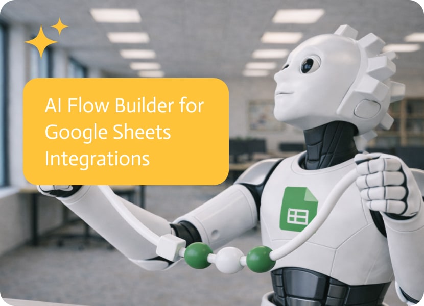 Noca | AI Flow Builder for Google Sheets Integrations
