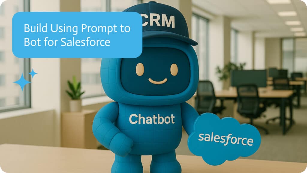 Salesforce Bot Built with Noca AI Prompt to Bot