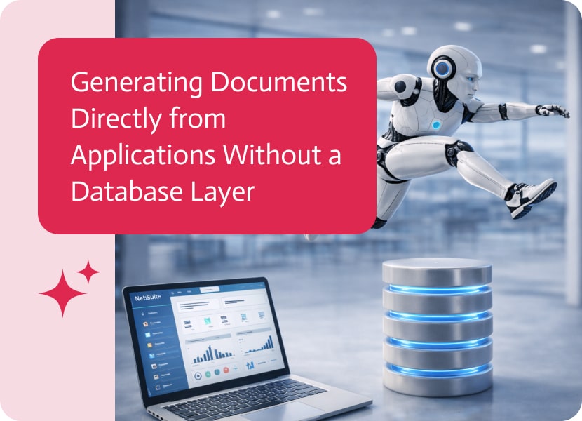 Noca | Generating Documents Directly from Applications Without a Database Layer