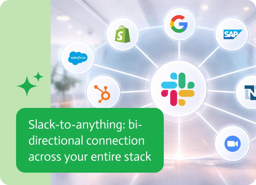 Noca | Slack-to-Anything: Bi-Directional Connection Across your Entire Stack