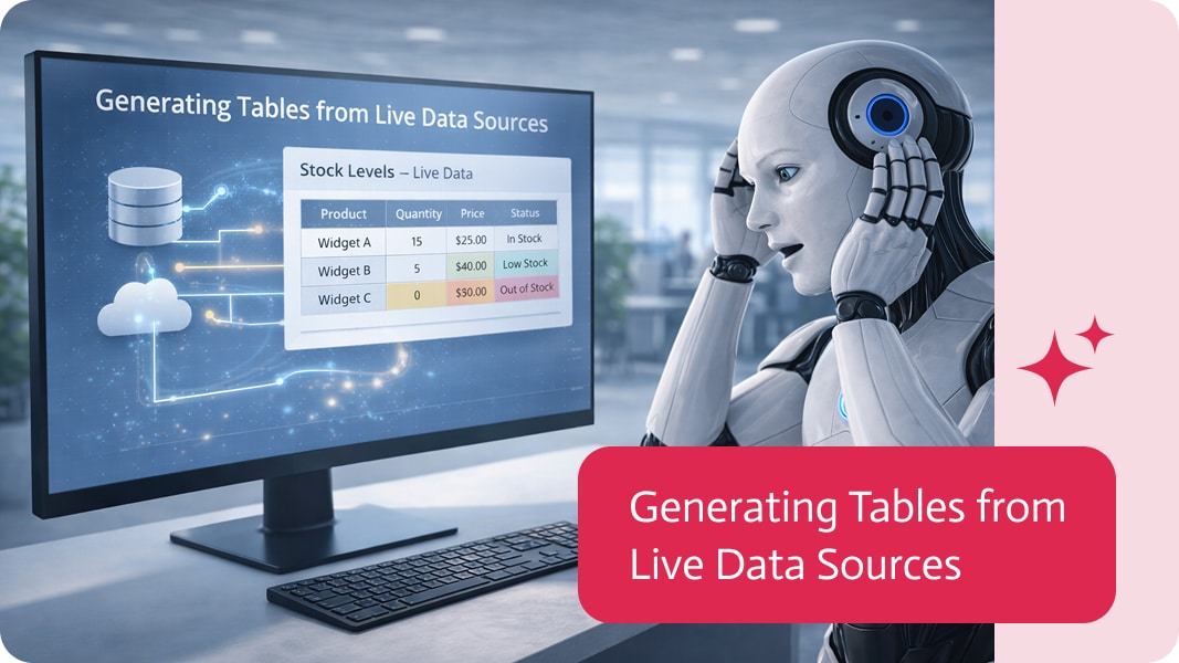 Noca | Making Word Tables in Documents Smarter with Conditional Logic