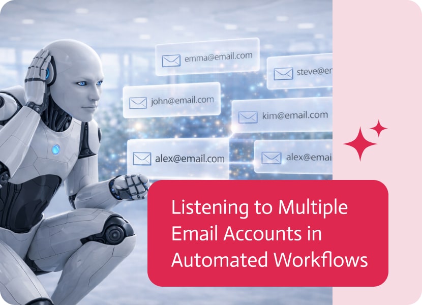 Noca | Listening to Multiple Email Accounts in Automated Workflows
