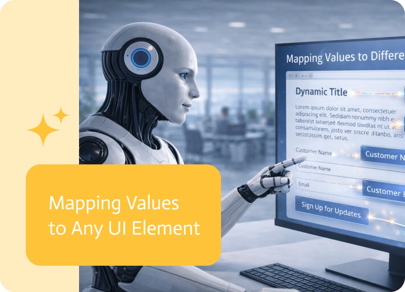 Noca | Mapping Values to Any UI Element