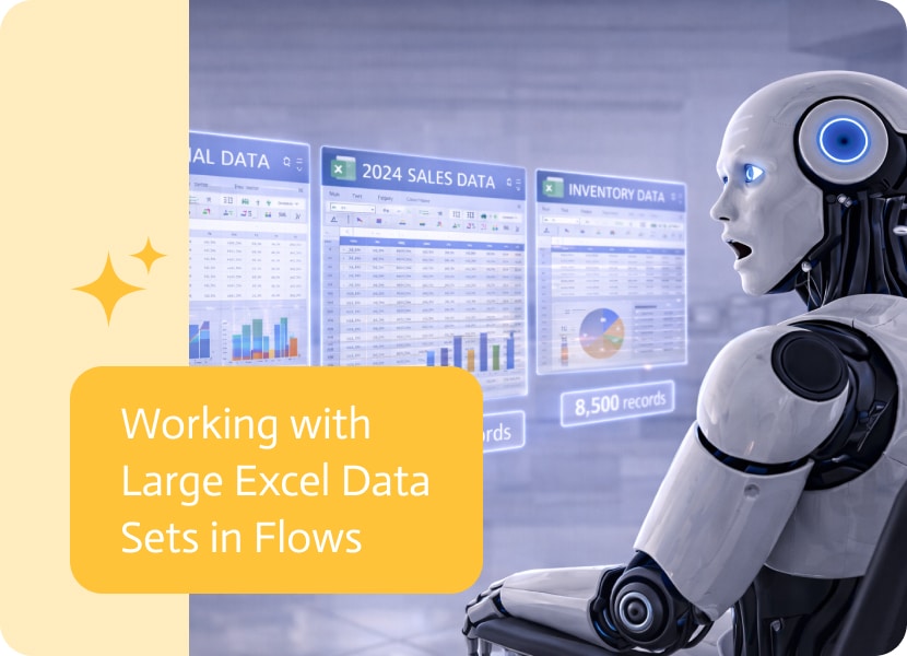 Noca | Working with Large Excel Data Sets in Flows