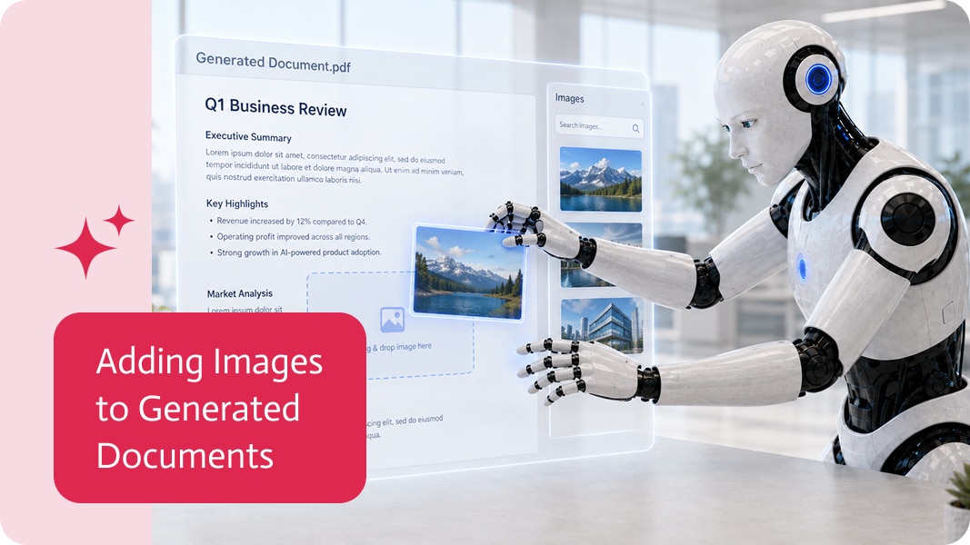 Noca | Adding Images to Generated Documents
