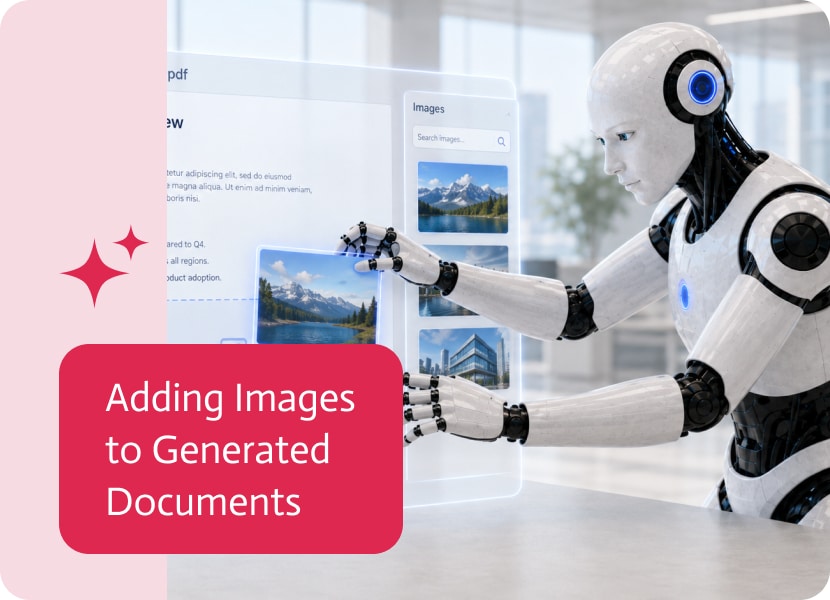 Noca | Adding Images to Generated Documents