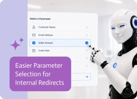 Noca | Easier Parameter Selection for Internal Redirects
