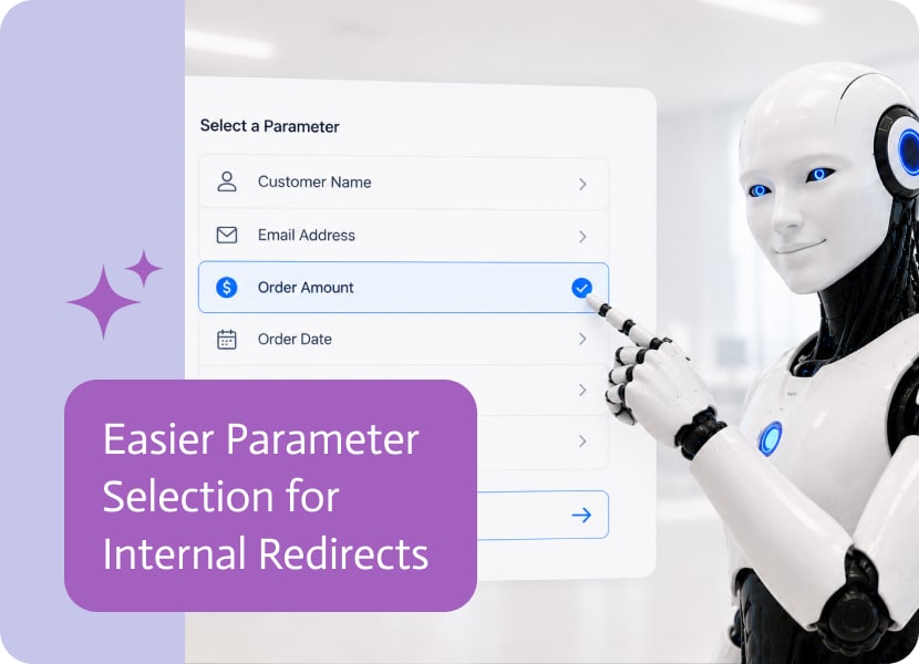 Noca | Easier Parameter Selection for Internal Redirects