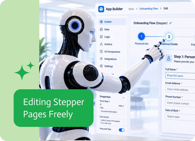 Noca | Editing Stepper Pages Freely