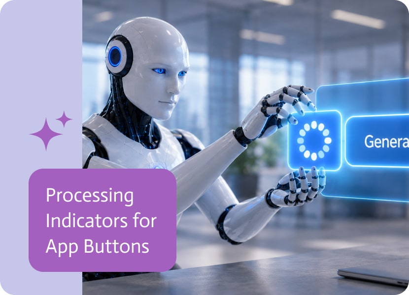 Noca | Processing Indicators for App Buttons