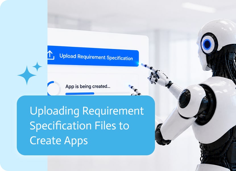 Noca | Uploading Requirement Specification Files to Create Apps