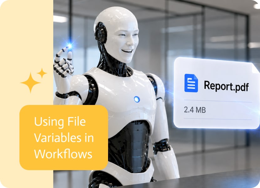 Noca | Using File Variables in Workflows