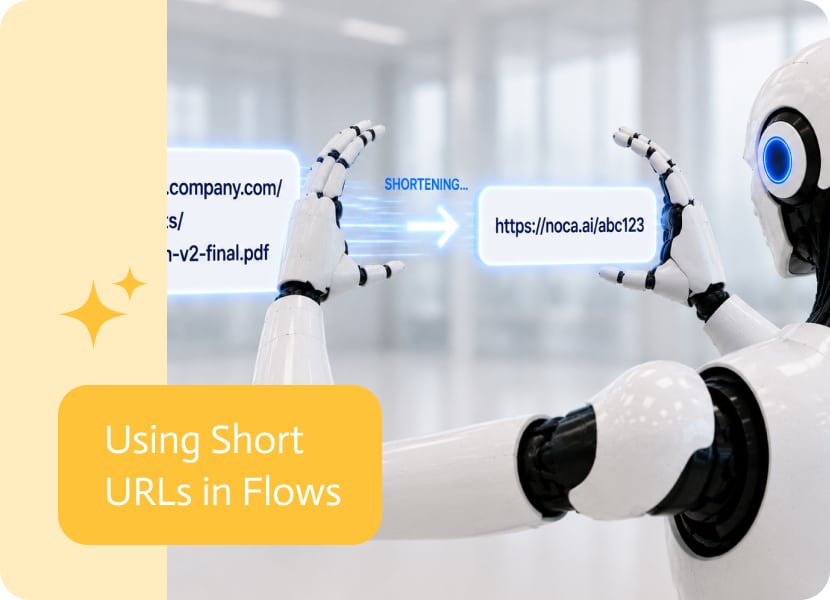 Noca | Using Short URLs in Flows