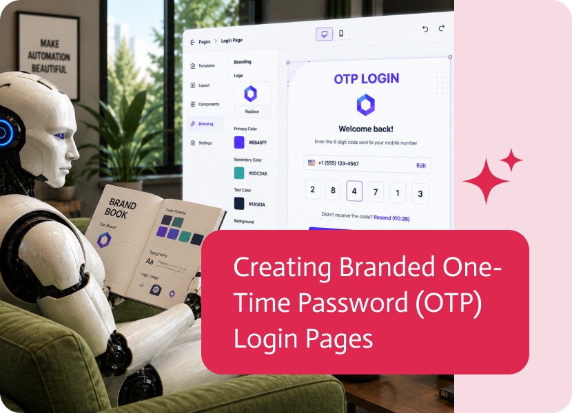 Noca | Creating Branded One-Time Password (OTP) Login Pages