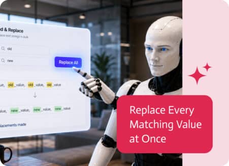 Noca | Replace Every Matching Value at Once