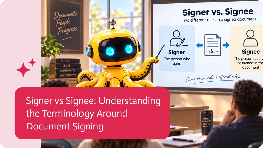 Noca | Signer vs Signee: Understanding the Terminology Around Document Signing