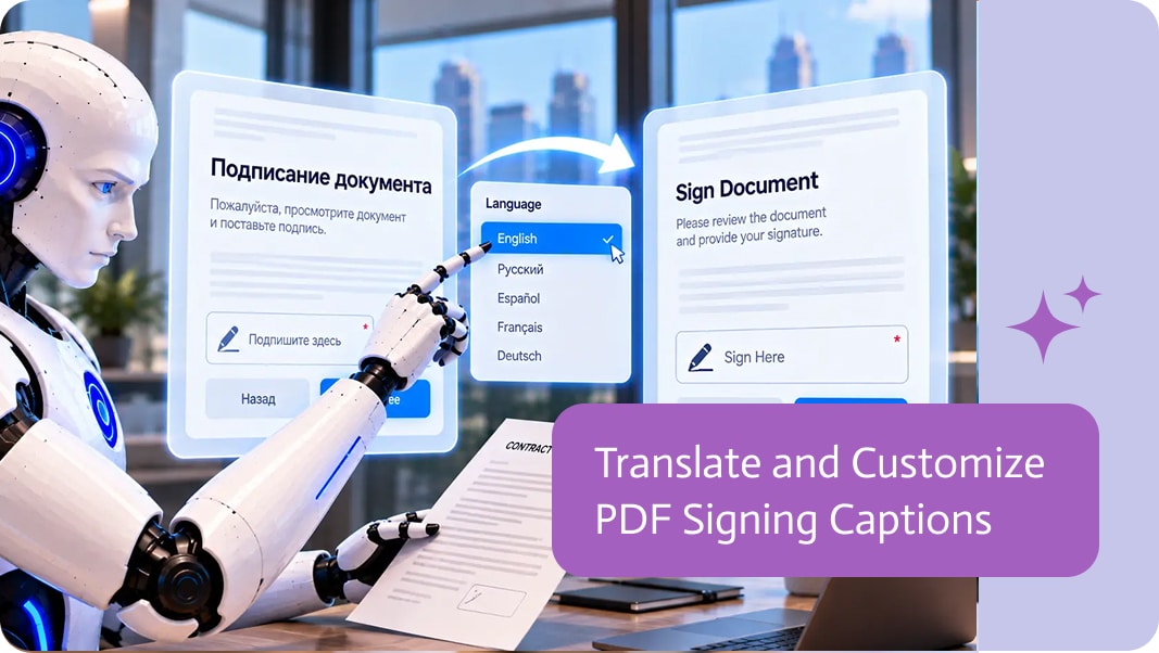 Noca | Translate and Customize PDF Signing Captions for a Better Signing Experience